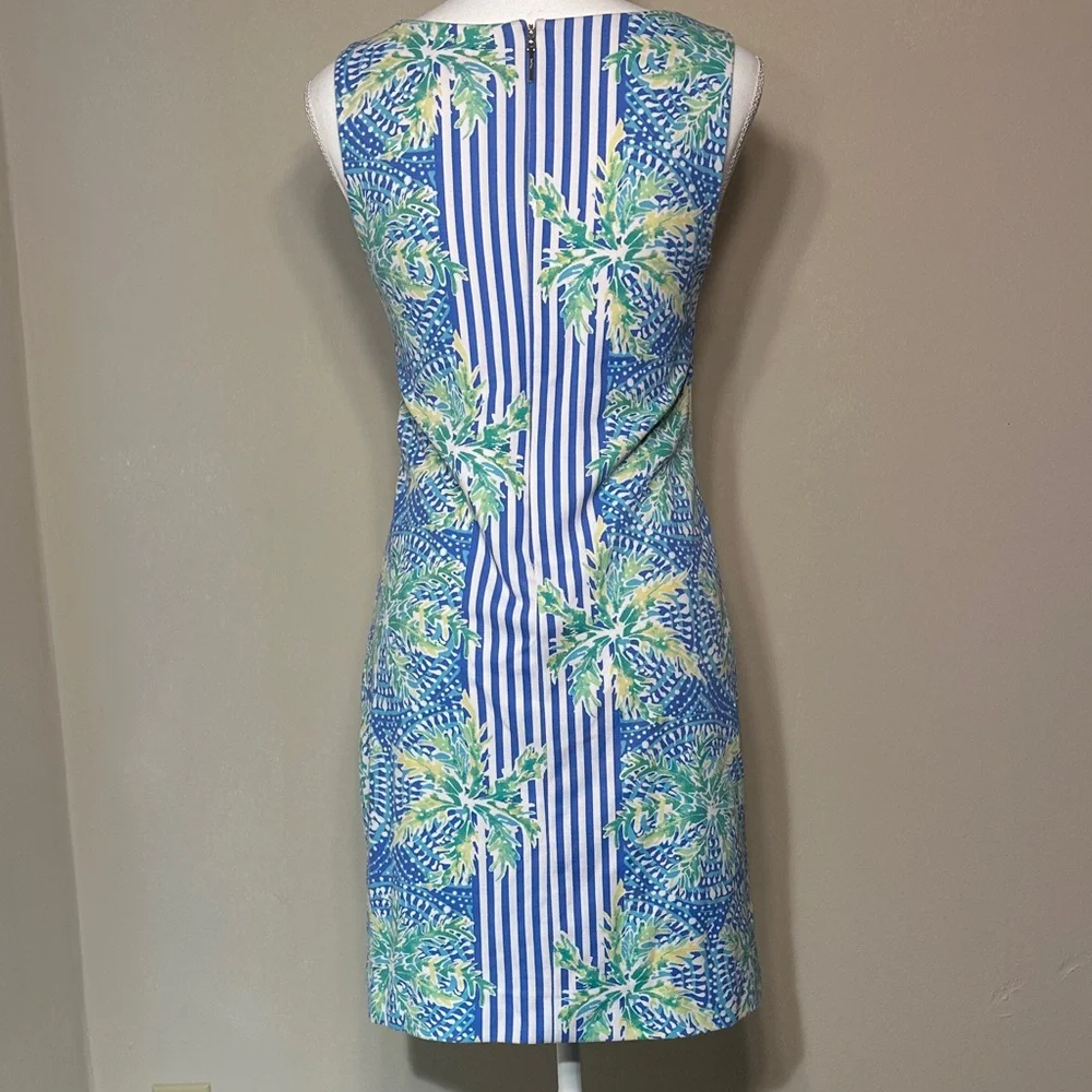 Lilly Pulitzer Blue and Green Midi Dress - Picture 7 of 11